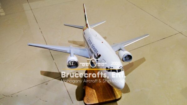 Model of B737-300 Cayman Airways with detailed craftsmanship.